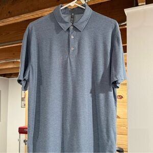 Vuori Heather Blue Polo
